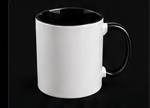 Caneca interna e alça preta